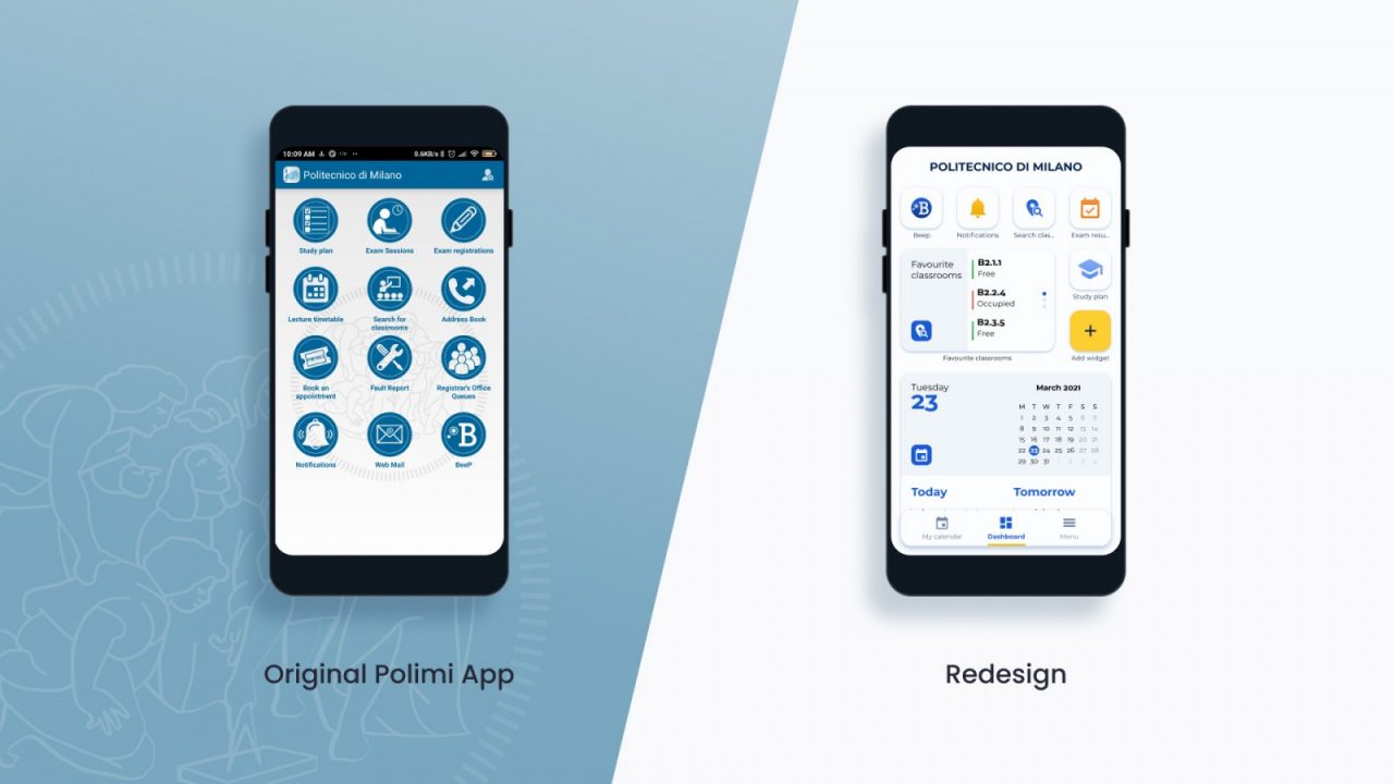 COVER_POLIMI APP REDESIGN